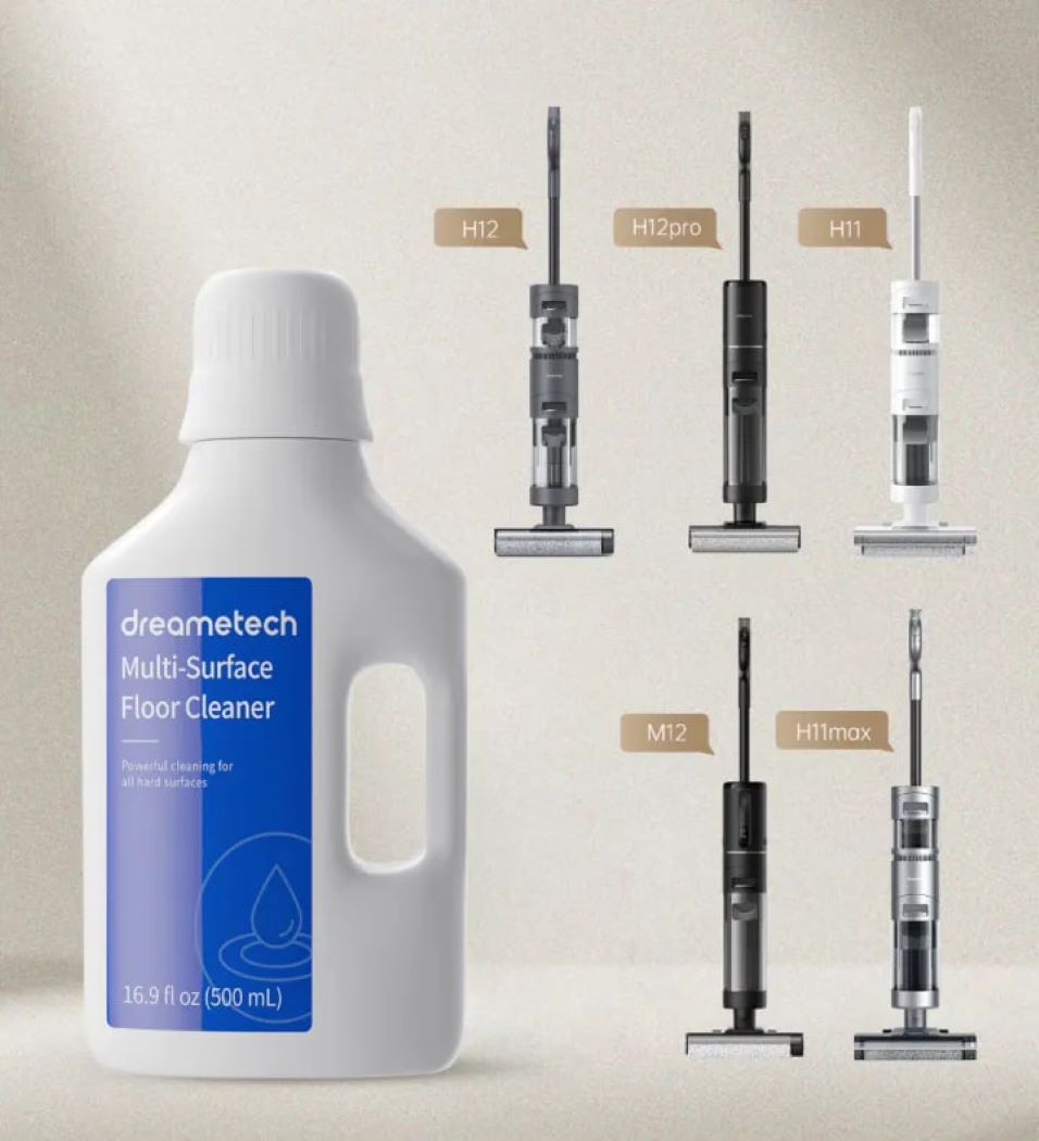 مایع شوینده جارو رباتیک دریم مدل Dreame Multi-Surface Floor Cleaner 500ML